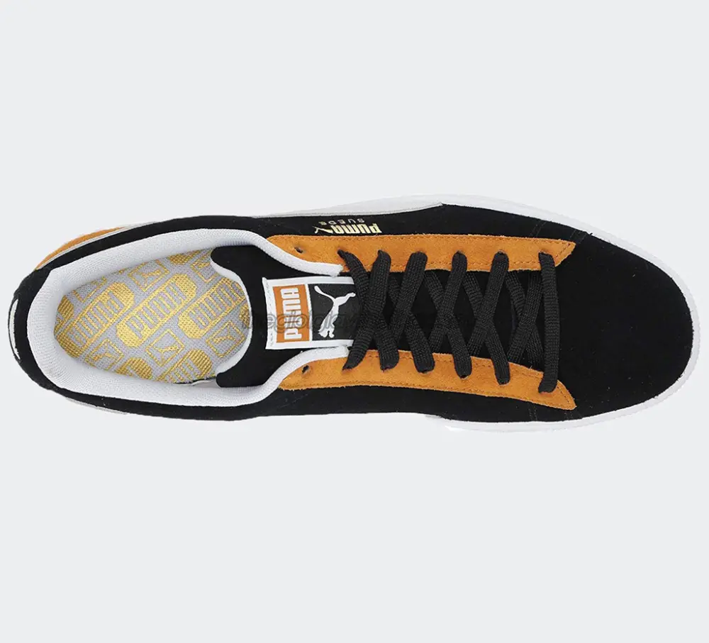Giày Puma Suede Classic 'Black Orange' 365347-78 - Ảnh 4