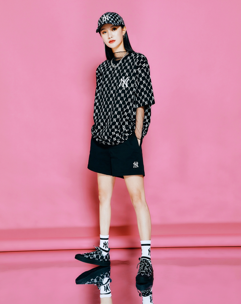 Giày Mlb Playball Monogram 'Black' 3ACVVM12N-50BKS - Ảnh 7