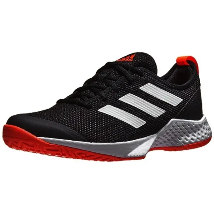 Giày Adidas Multi-Court 'Black White Orange' H00940 - Ảnh 4
