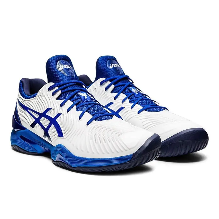 Alternative view of Giày Tennis Asics Court FF Novak 'White Blue' 1041A089-101
