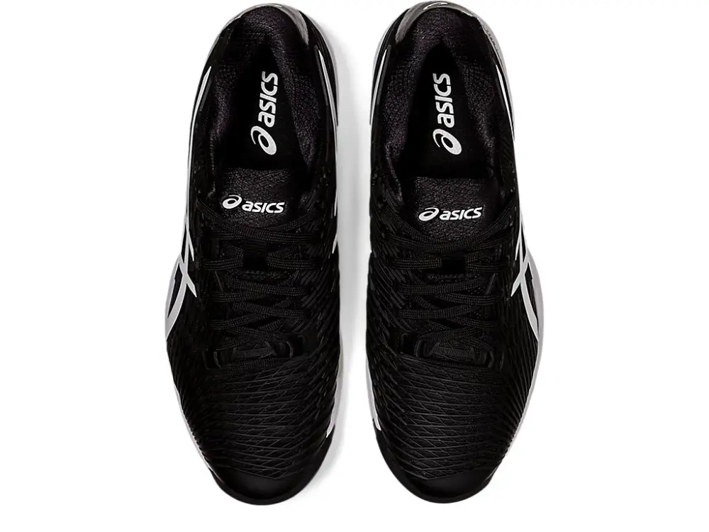 Giày Tennis Asics Solution Speed FF 2 'Black White' 1041A182-001 - Ảnh 4