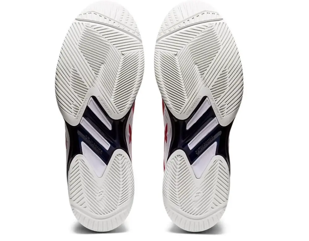 Giày Tennis Asics Wmns Solution Speed FF 2 LE 'White Classic Red' 1041A286-110 - Ảnh 6