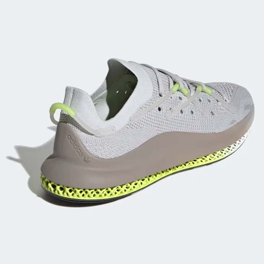 Giày Adidas Originals 4D Fusio 'Gray Solar Yellow' FY5928 - Ảnh 7