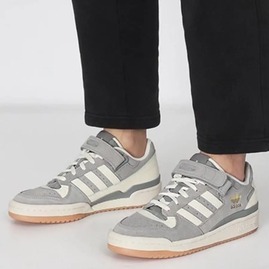 Giày Adidas Forum Low 'Charcoal Solid Grey Gum' FZ6253 - Ảnh 3