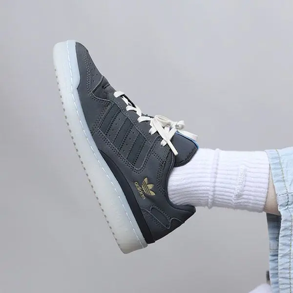 Alternative view of Giày Adidas Forum Low 'Dark Grey Solid' HQ1507