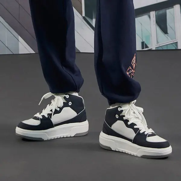 Giày MLB Chunky Liner High New York Yankees 'Navy' 3ASXCB12N-50NYD - Ảnh 6