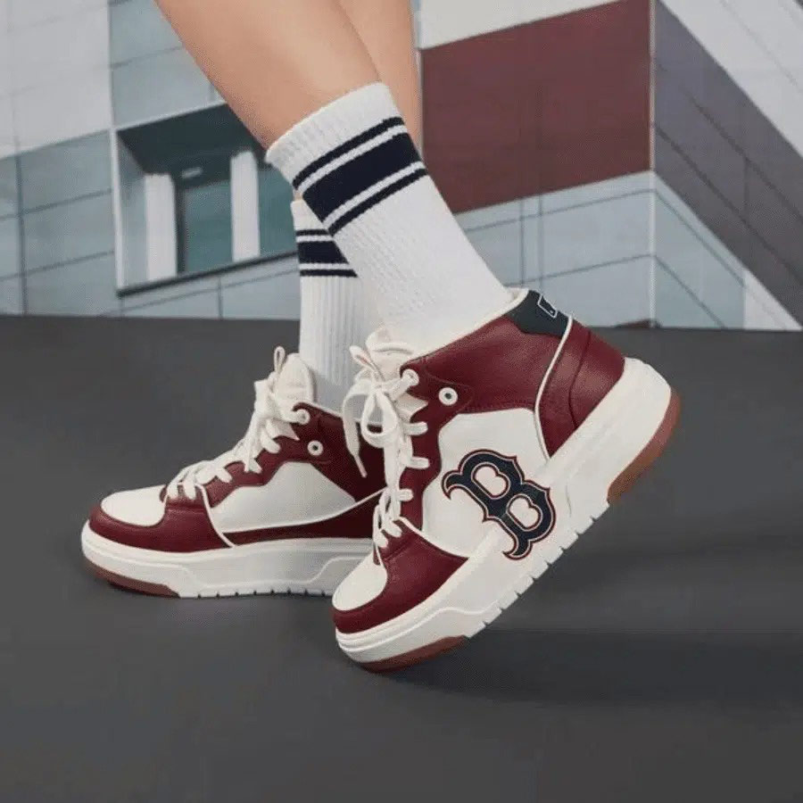 Giày MLB Chunky Liner High New York Yankees 'Red' 3ASXCB12N-43WIS - Ảnh 2