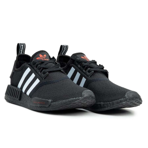 Alternative view of Giày Adidas NMD_R1 ‘Japanese Side Print Black White’ H01926