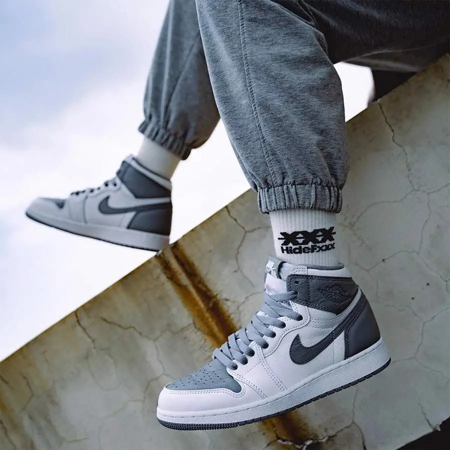 Giày Nike Air Jordan 1 Retro High OG 'Stealth' 575441-037 - Ảnh 5