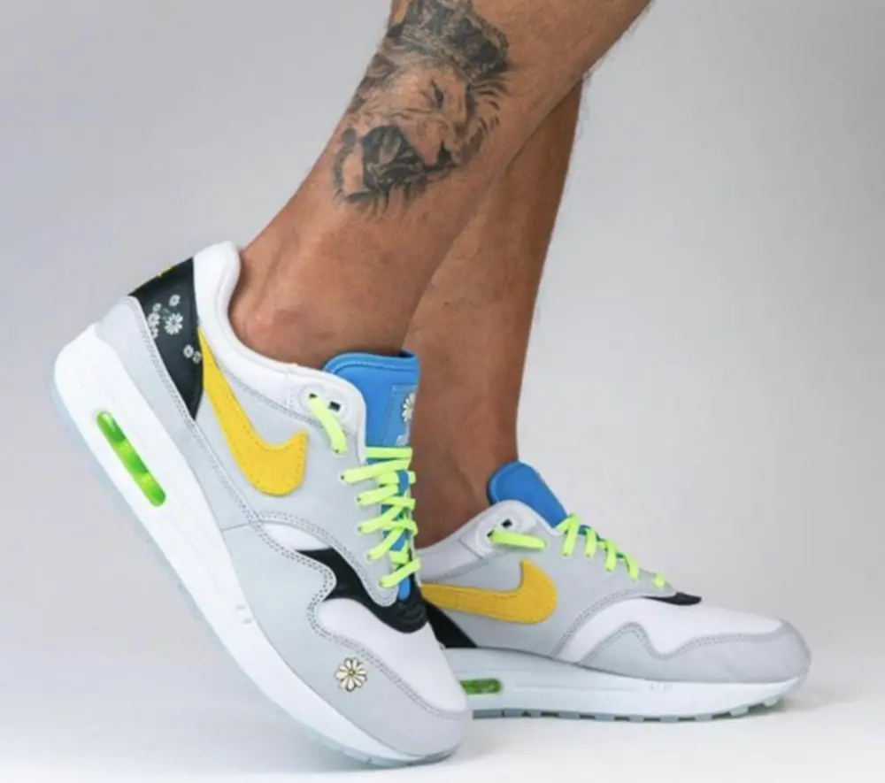 Giày Nike Air Max 1 GS 'Daisy' CW5861-100 - Ảnh 3
