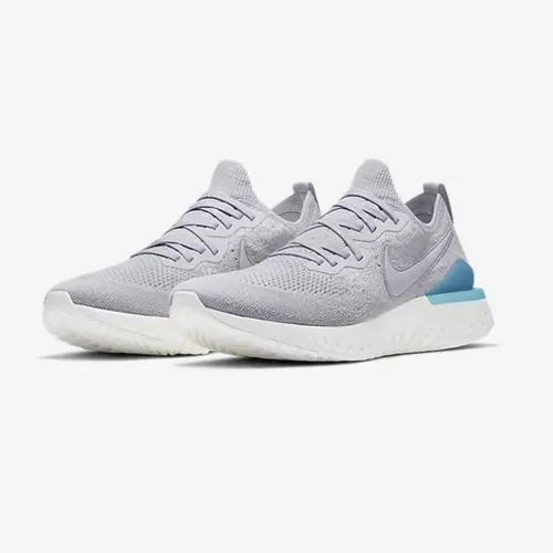 Alternative view of Giày Nike Epic React Flyknit 2 'Vast Grey Blue Lagoon' BQ8928-006