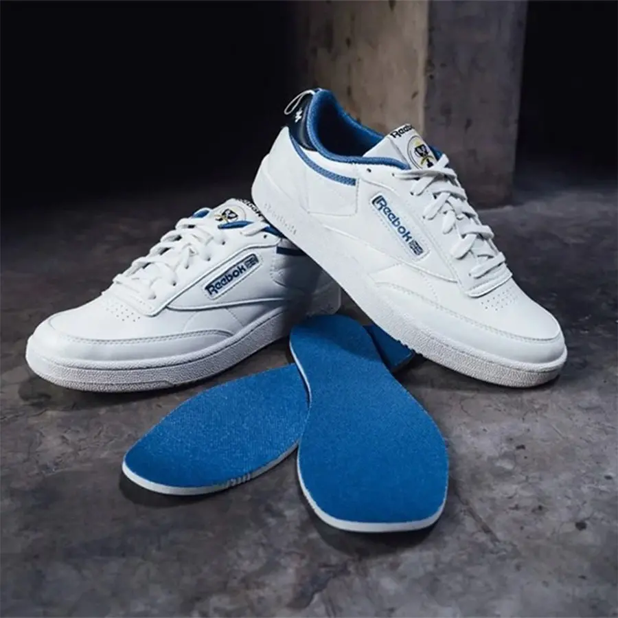 Giày Reebok Club C85 'White Blue' FX3359 - Ảnh 4