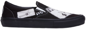 Giày Vans Slip On x Pretty Guardian Sailor Moon 'Black White' VN0A5FCAYB2