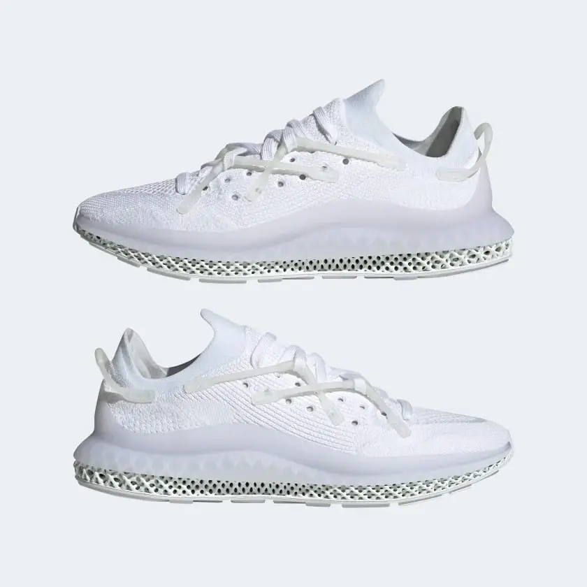 Giày Adidas 4D Fusio 'Triple White' GZ7885 - Ảnh 7