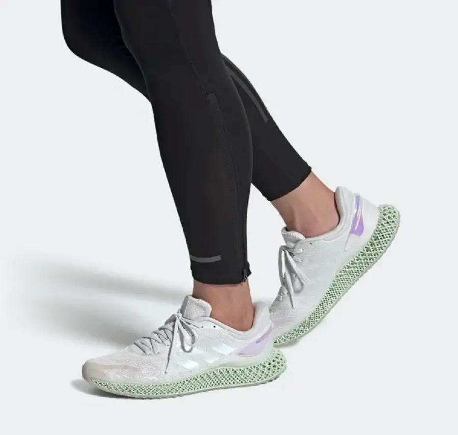 Giày Adidas Parley x 4D Run 1.0 LTD 'White Iridescent' FW1229 - Ảnh 3