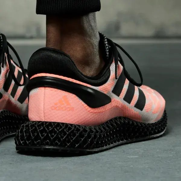 Giày Adidas 4D Runner 'Black Signal Coral' FW6839 - Ảnh 6