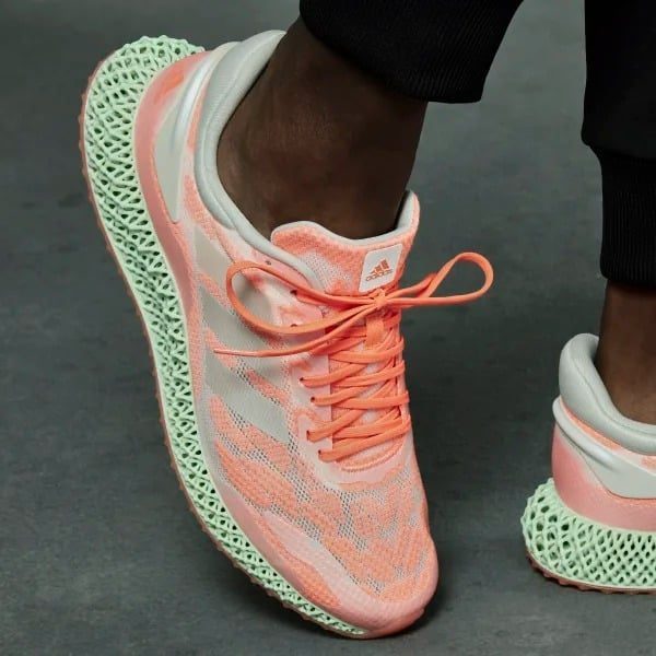 Giày Adidas 4D Runner 'Signal Coral' FW6838 - Ảnh 5