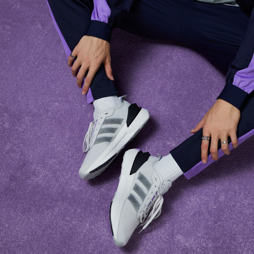 Giày Adidas Avryn 'Grey Silver Violet' ID9422 - Ảnh 4