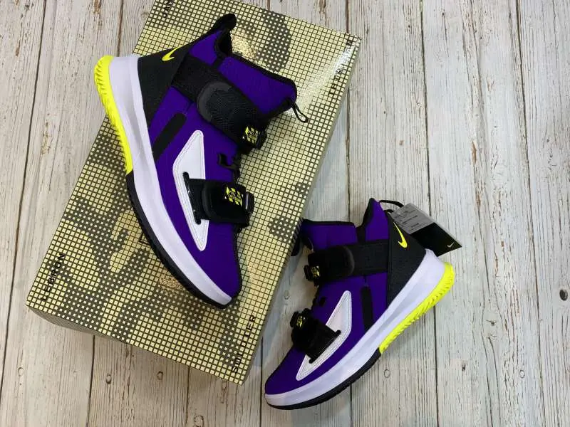 Giày Nike LeBron Soldier 13 SFG 'Lakers' AR4225-500 - Ảnh 4