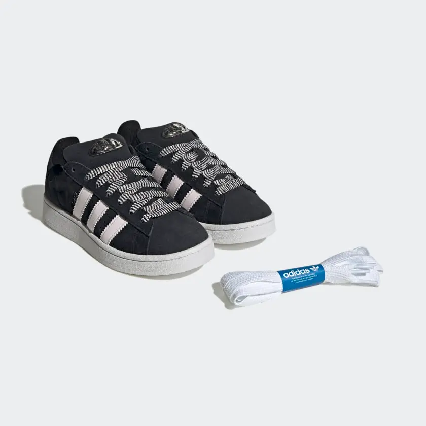 Giày Adidas Campus 00s 'Core Black Almost Pink' HP6396 - Ảnh 6