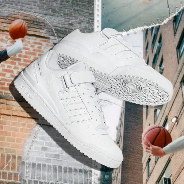Giày Adidas Forum Low 'Triple White' FY7755 - Ảnh 5