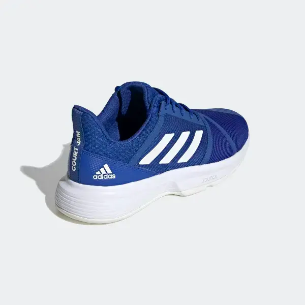 Alternative view of Giày Adidas CourtJam Bounce 'White Blue' EF2477