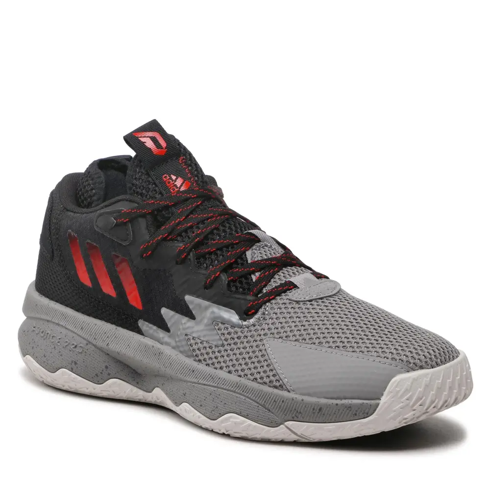 Giày Adidas Dame 'Black Grey Red' HR1558 - Ảnh 3