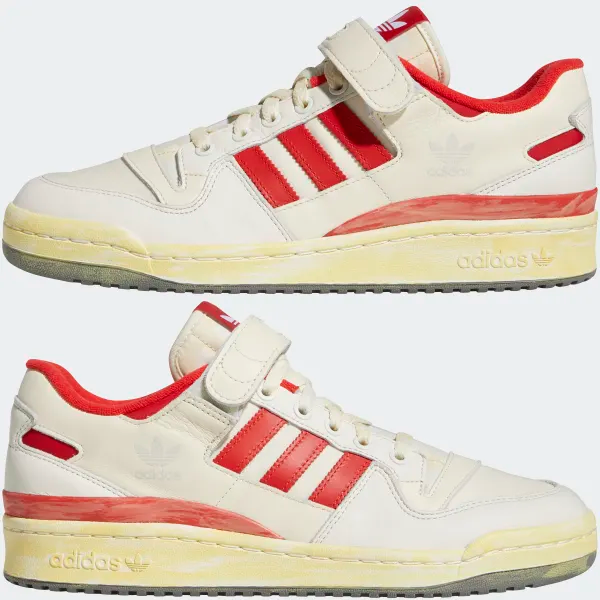 Giày Adidas Forum 84 Low AEC ‘White Red’ HR0557 - Ảnh 6