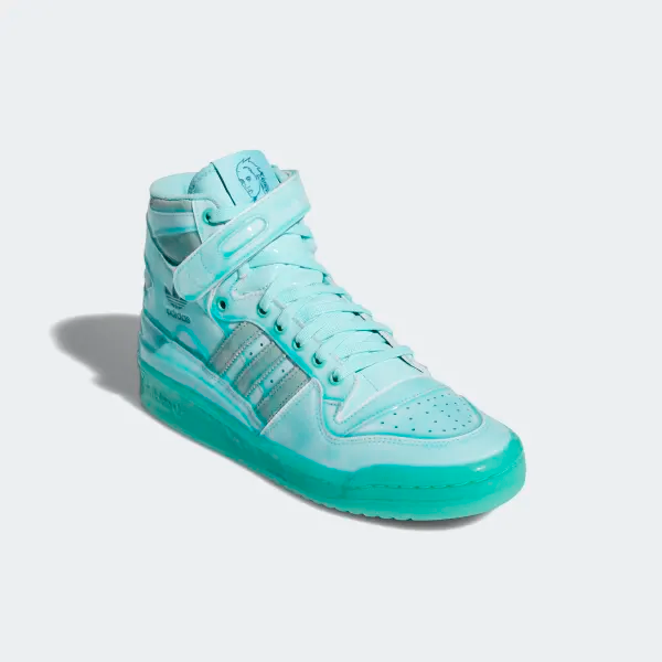 Giày Adidas Jeremy Scott x Forum High 'Dipped Acid Mint' G54993 - Ảnh 4