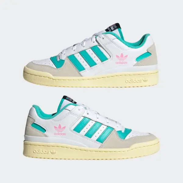 Alternative view of Giày Adidas Forum Low CL 'White Mint Rush' HQ6875