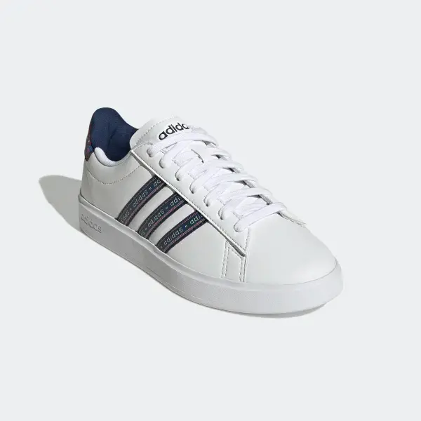 Alternative view of Giày Adidas Grand Court 2.0 'White Mystery Blue' GW7111