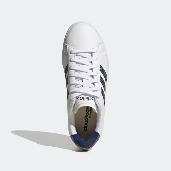 Giày Adidas Grand Court 2.0 'White Mystery Blue' GW7111 - Ảnh 3