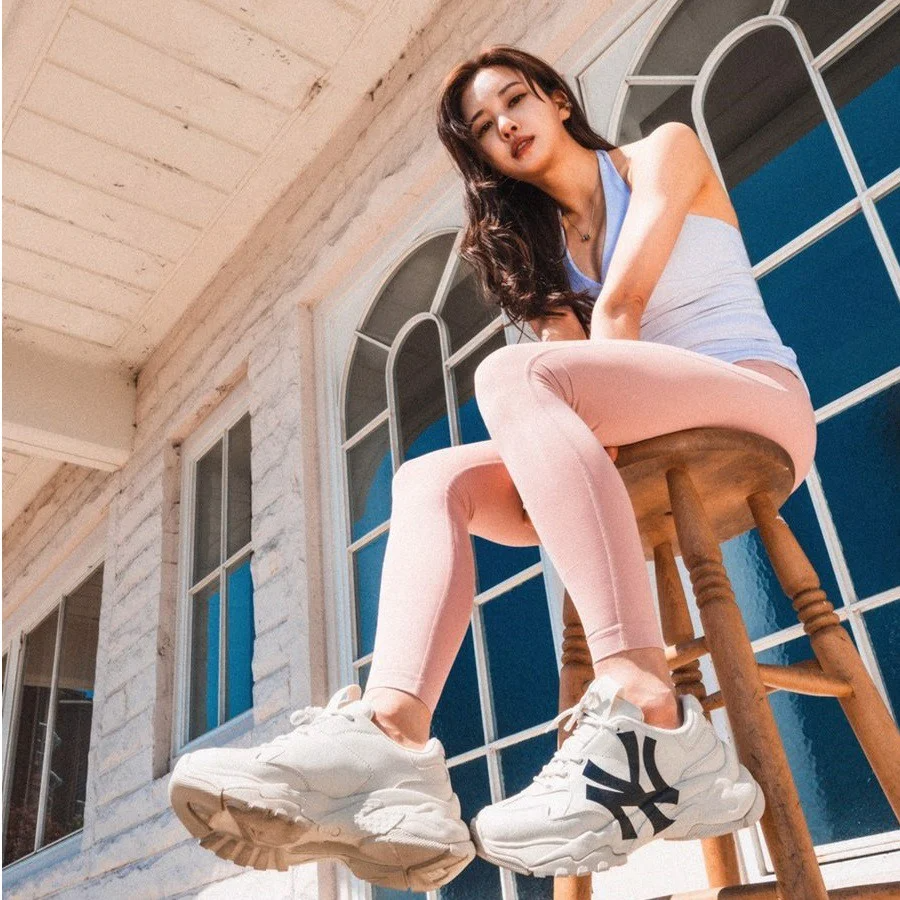 Giày MLB Big Ball Chunky 'White Black' 32SHC1111-50B - Ảnh 5