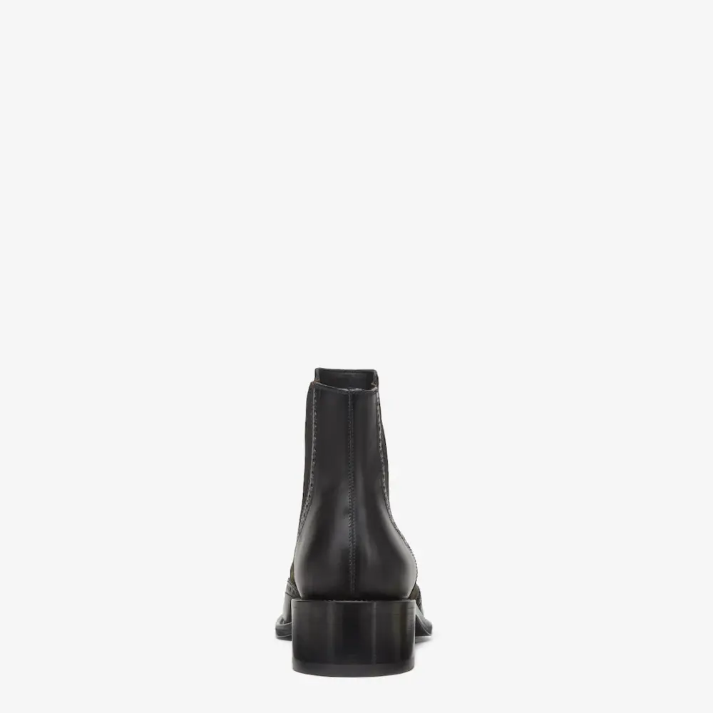 Giày Fendi Ankle Boots 'Black' 7U1558AJZHF0HEB - Ảnh 4