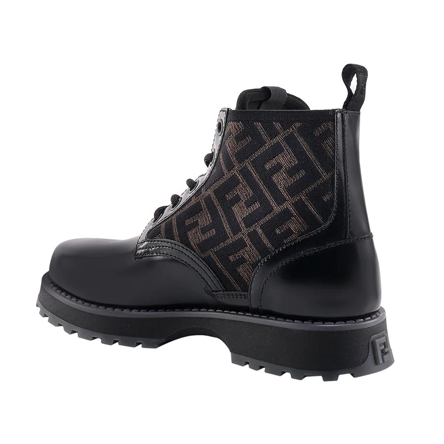 Giày Fendi Biker Boots 'Black' 7U1574ALIQF0HEB - Ảnh 4