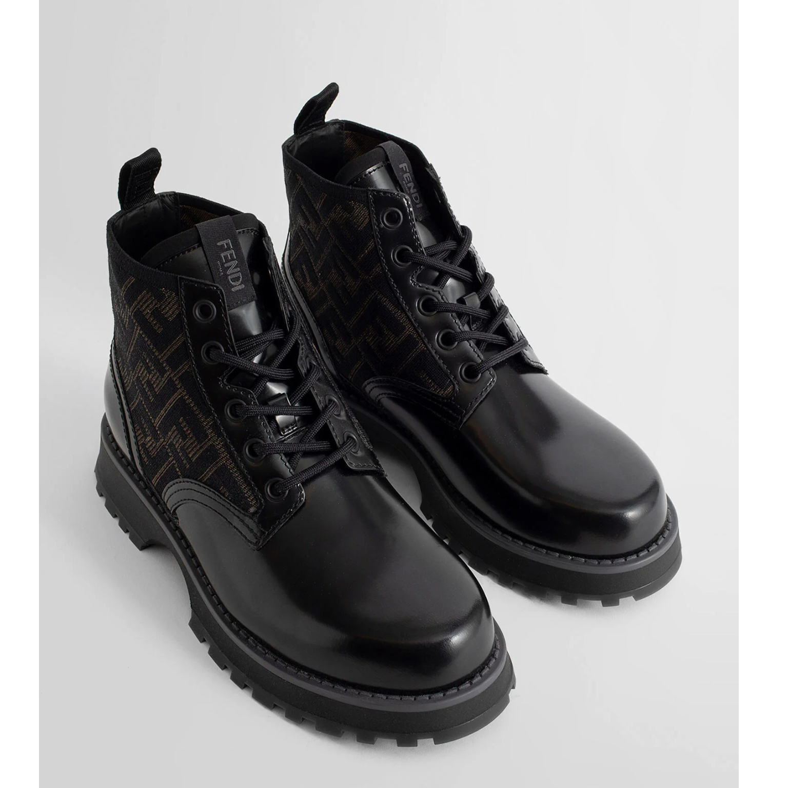 Giày Fendi Biker Boots 'Black' 7U1574ALIQF0HEB - Ảnh 3