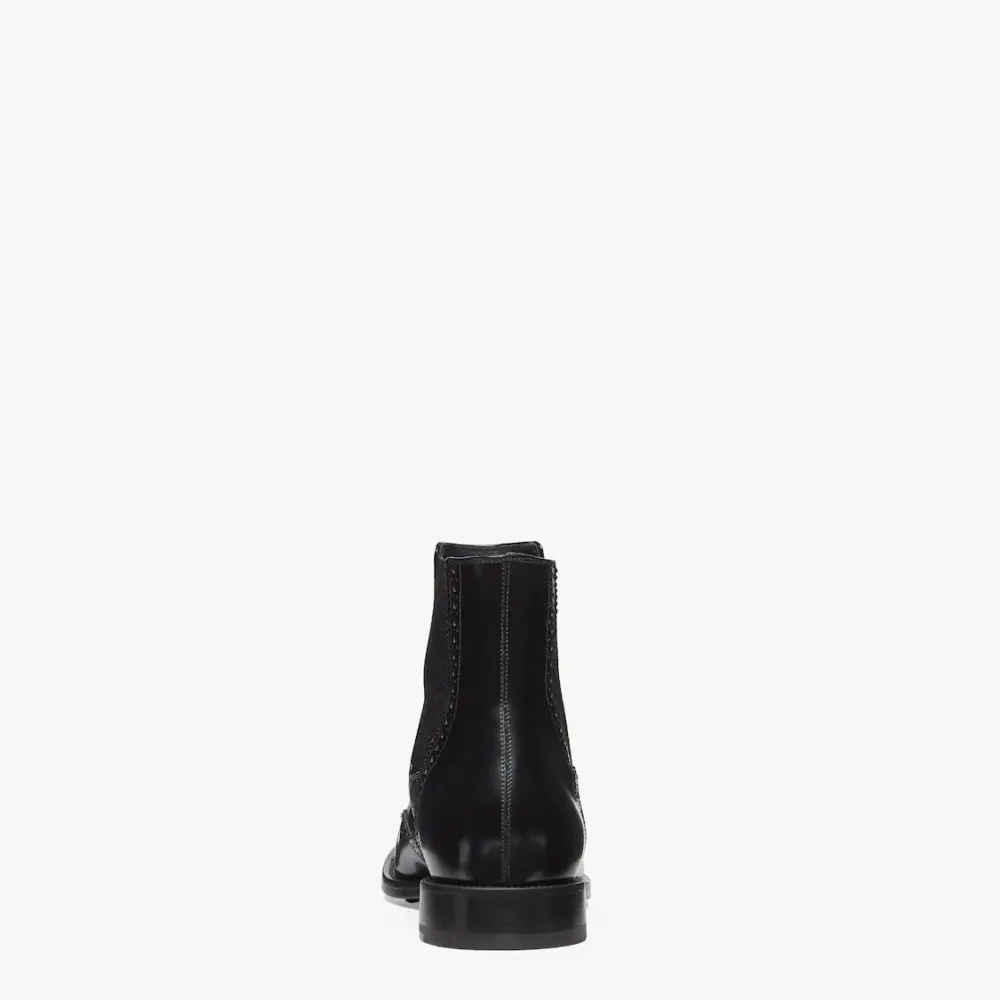 Giày Fendi Chelsea Boots 'Black' 7U1571AK1WF08M4 - Ảnh 4