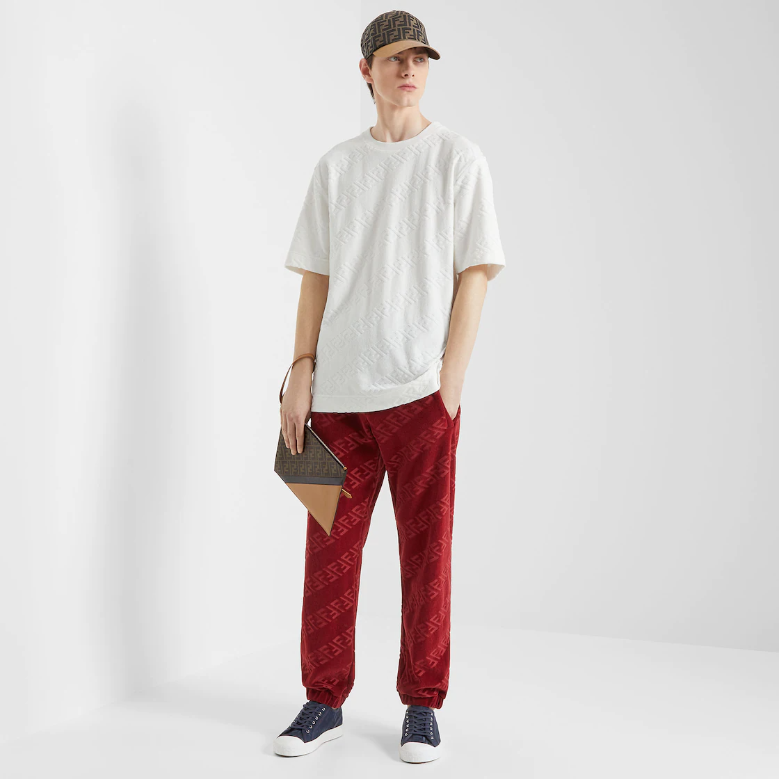 Giày Fendi Domino 'Black White' 7E1553AK02F1HI0 - Ảnh 2