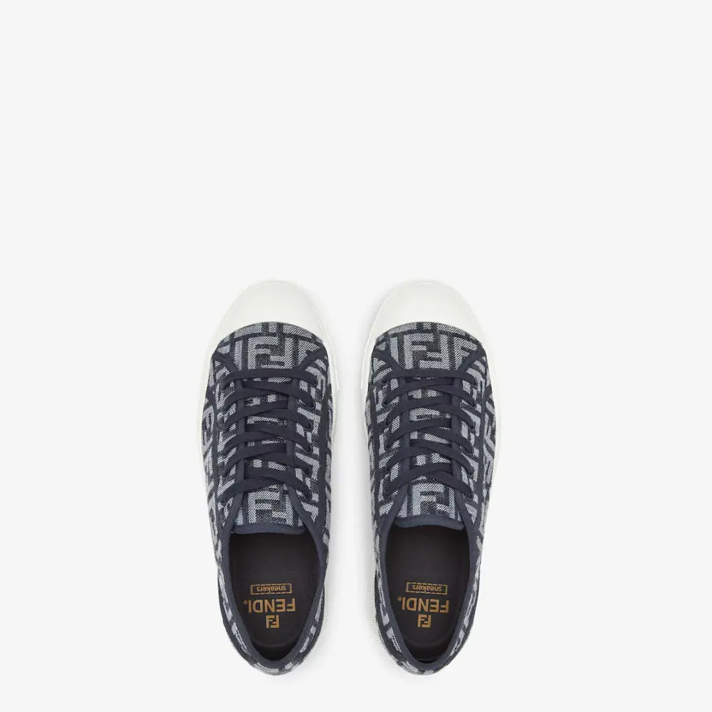 Giày Fendi Domino 'Denim Blue' 7E1553AM5HF0RBB - Ảnh 4