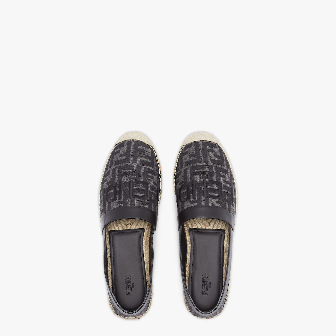 Giày Fendi Espadrilles 'Black' 7P1409AJZGF1HGT - Ảnh 3