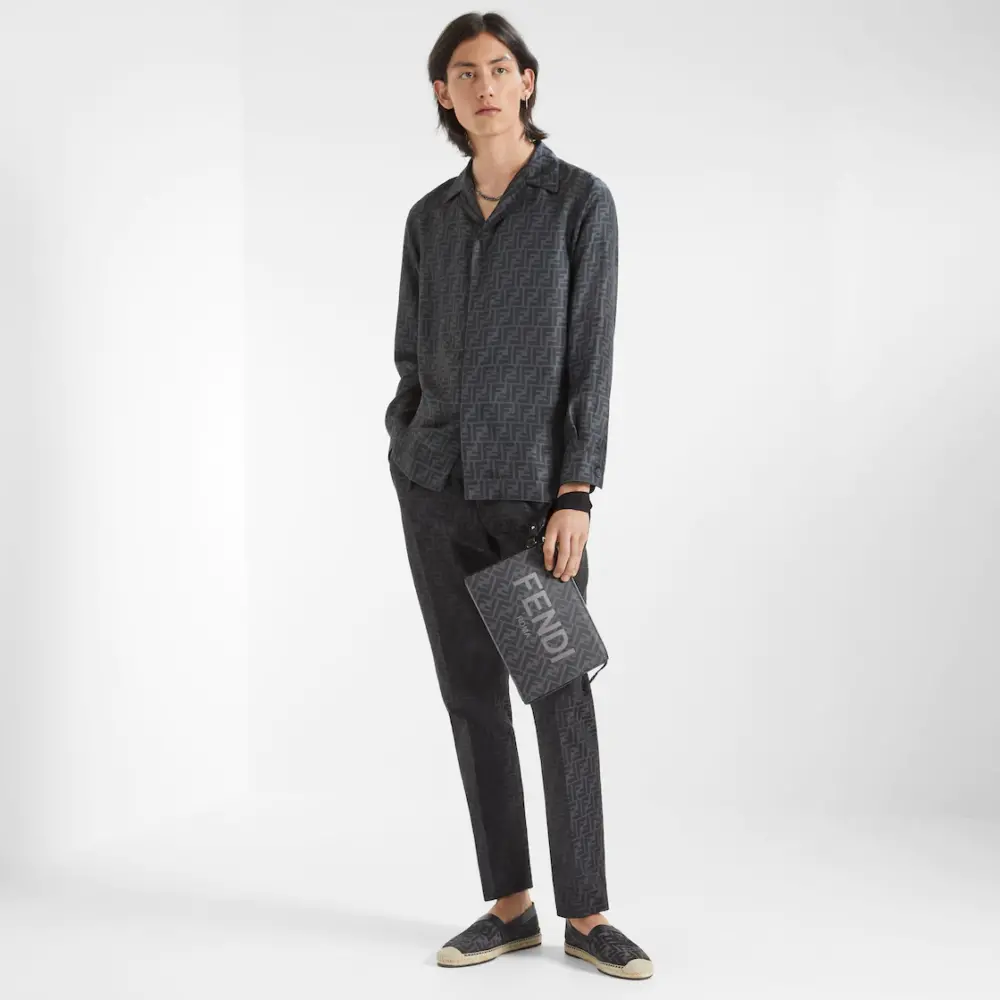 Alternative view of Giày Fendi Espadrilles 'Black' 7P1409AJZGF1HGT