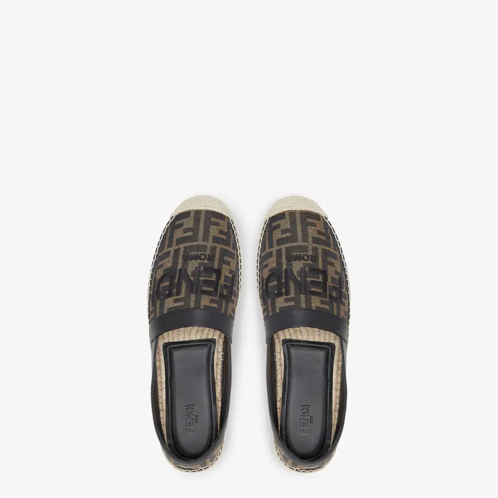 Giày Fendi Espadrilles 'Brown' 7P1409AJZGF1LQB - Ảnh 3