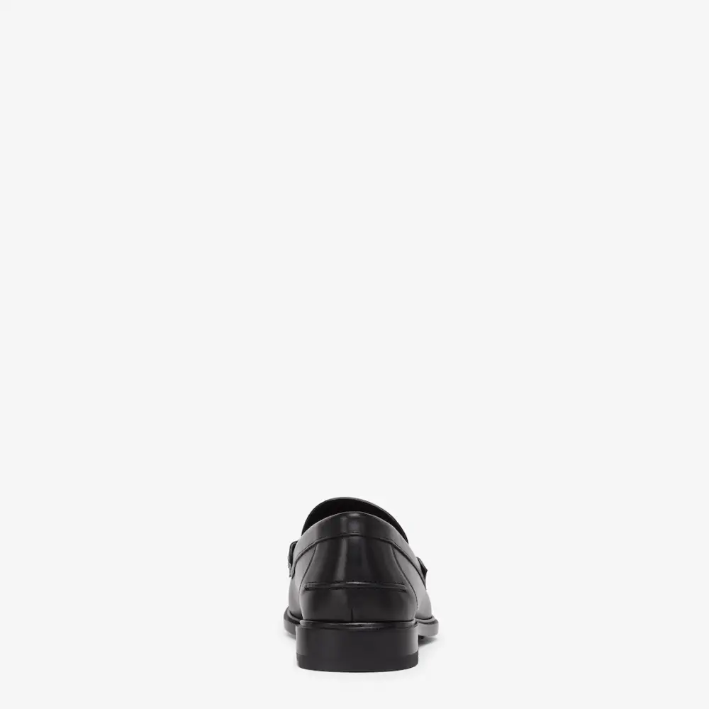 Giày Fendi FF Squared Loafers 'Black' 7D1601NA7F0QA1 - Ảnh 5