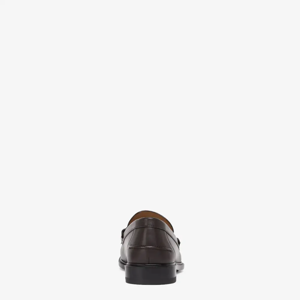 Giày Fendi FF Squared Loafers 'Brown' 7D1601NA7F0TU7 - Ảnh 5