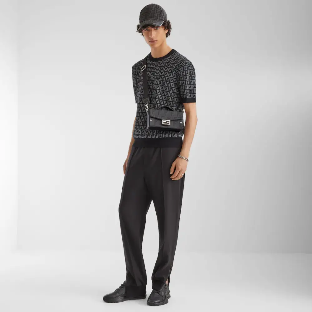 Giày Fendi Flow 'Black' 7E1392AJZHF1DV5 - Ảnh 2