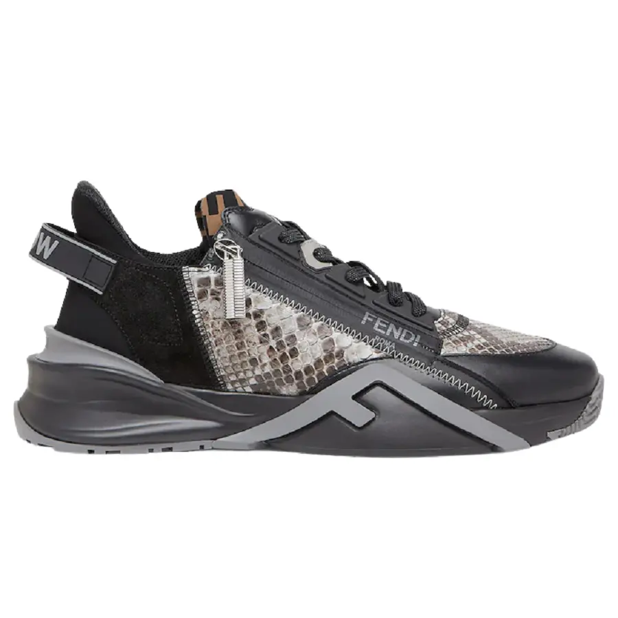 Giày Fendi Flow 'Grey Elephe' 7E1453AM5FF1JHZ