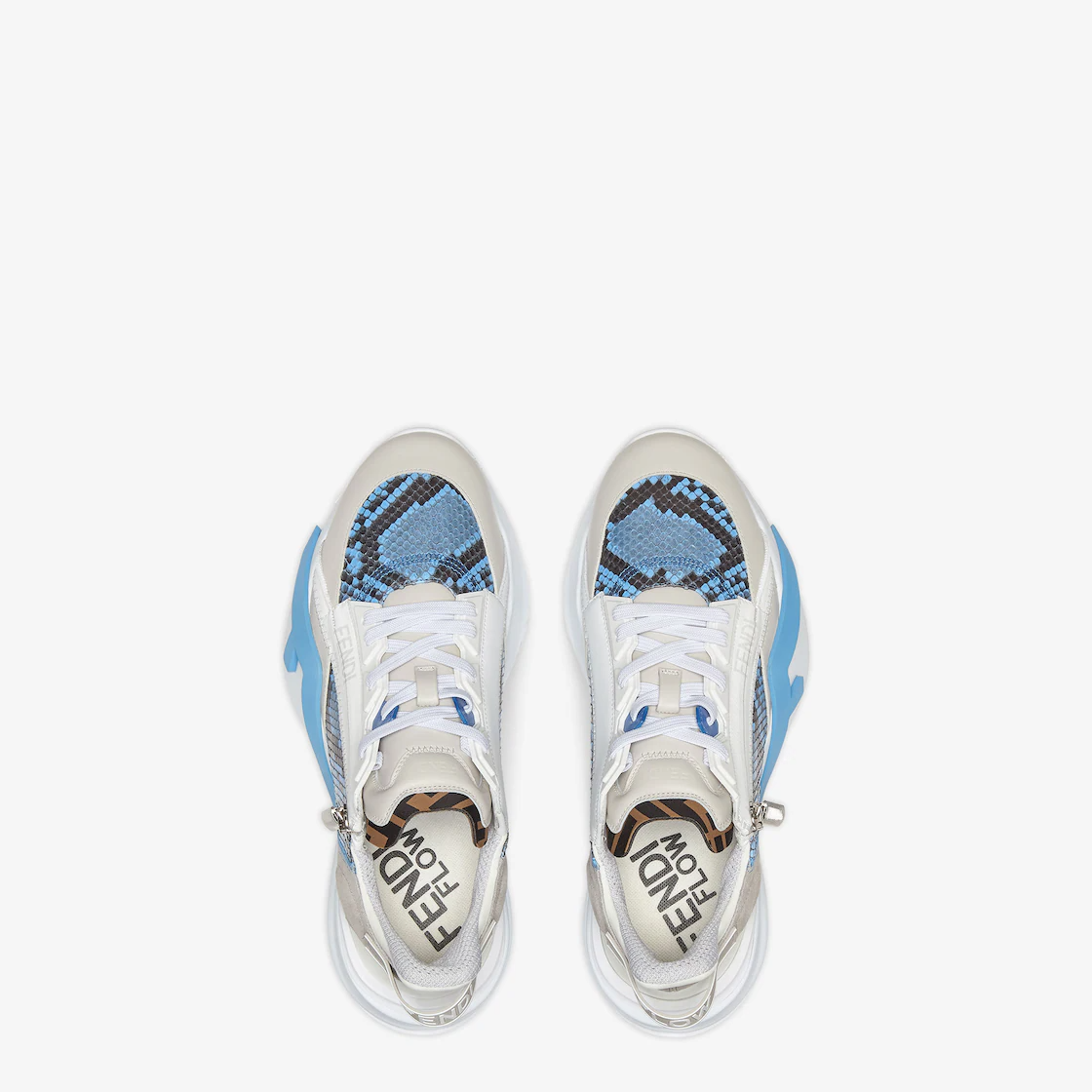 Giày Fendi Flow 'Light Blue' 7E1453AM5FF1JHX - Ảnh 4