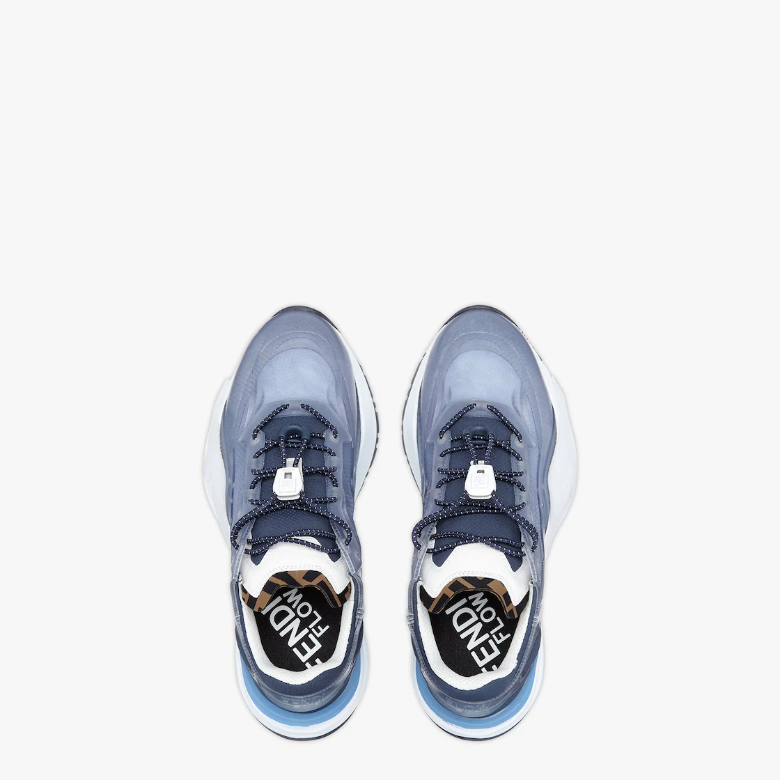 Giày Fendi Flow 'Nylon Blue' 7E1583AM5LF1JI8 - Ảnh 3