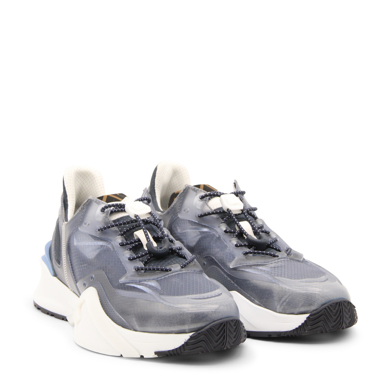 Giày Fendi Flow 'Nylon Blue' 7E1583AM5LF1JI8 - Ảnh 4