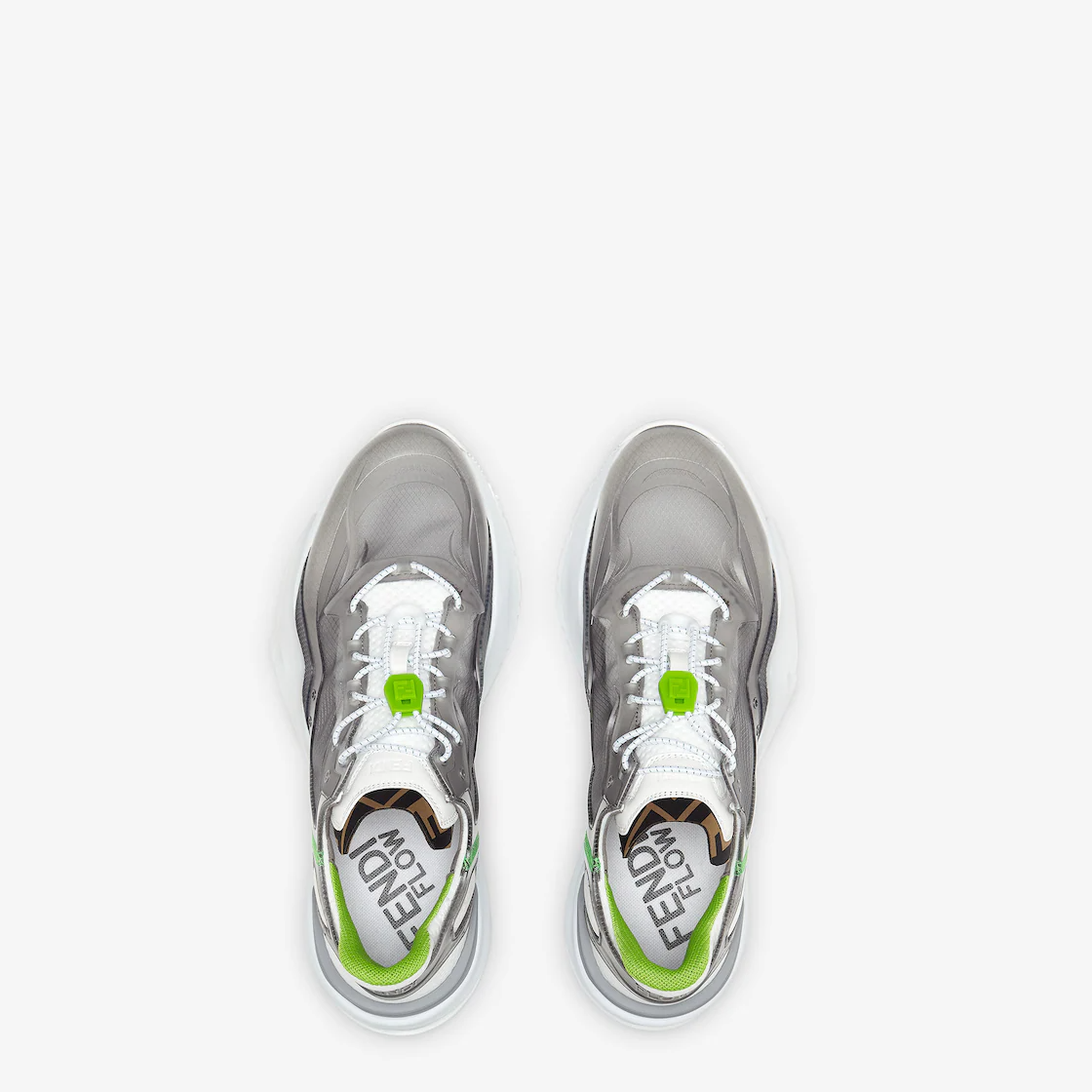 Giày Fendi Flow 'Nylon Green' 7E1583AM5LF1JI5 - Ảnh 3